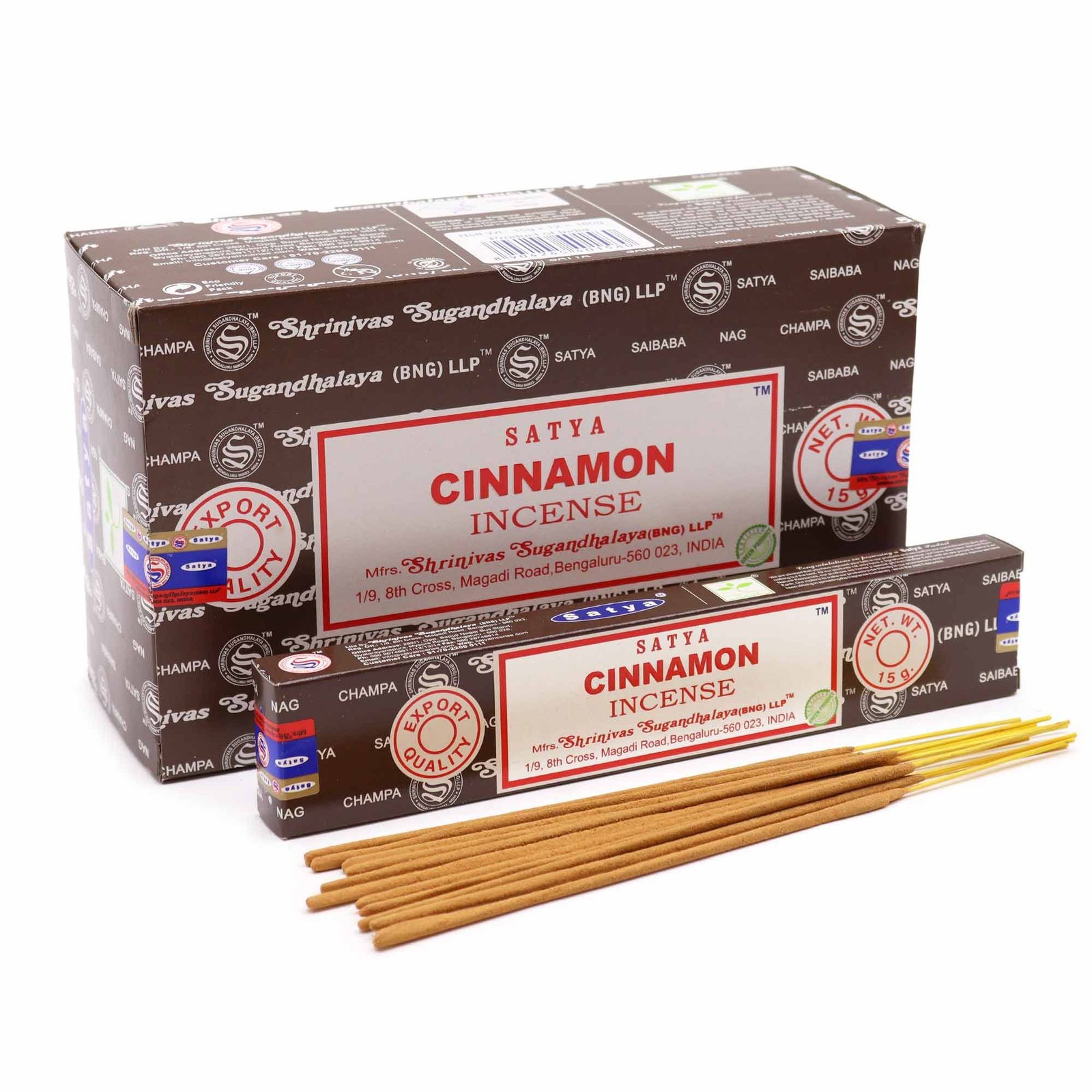 Satya Cinnamon Incense Sticks 15G 2 satya cinnamon incense sticks 15g - image 2