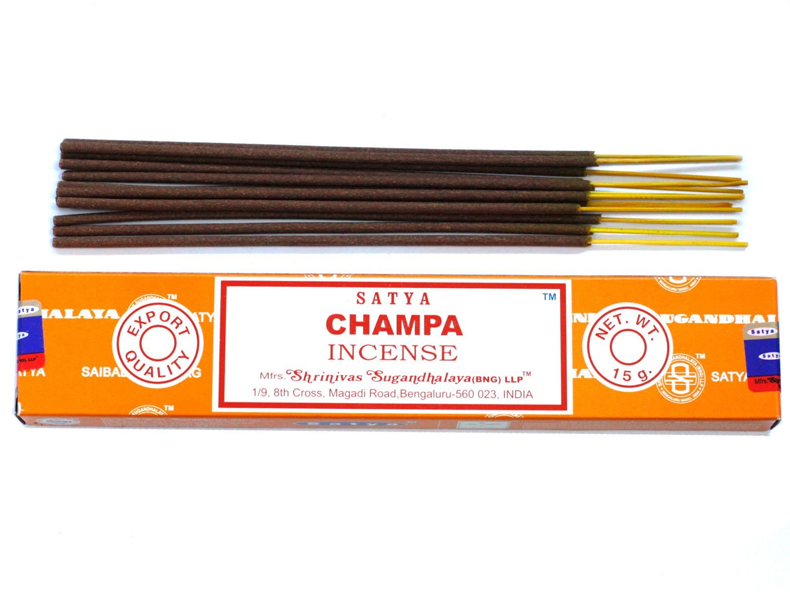 Satya Champa Incense Sticks 15G 1 satya champa incense sticks 15g