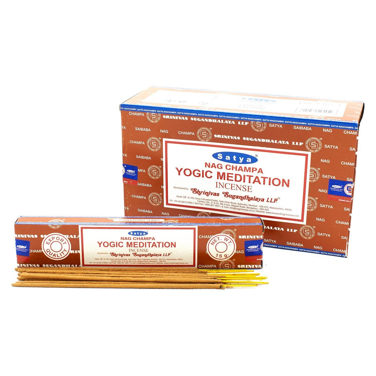 Satya Yogic Meditation Incense Sticks 15G 2 satya yogic meditation incense sticks 15g - image 2