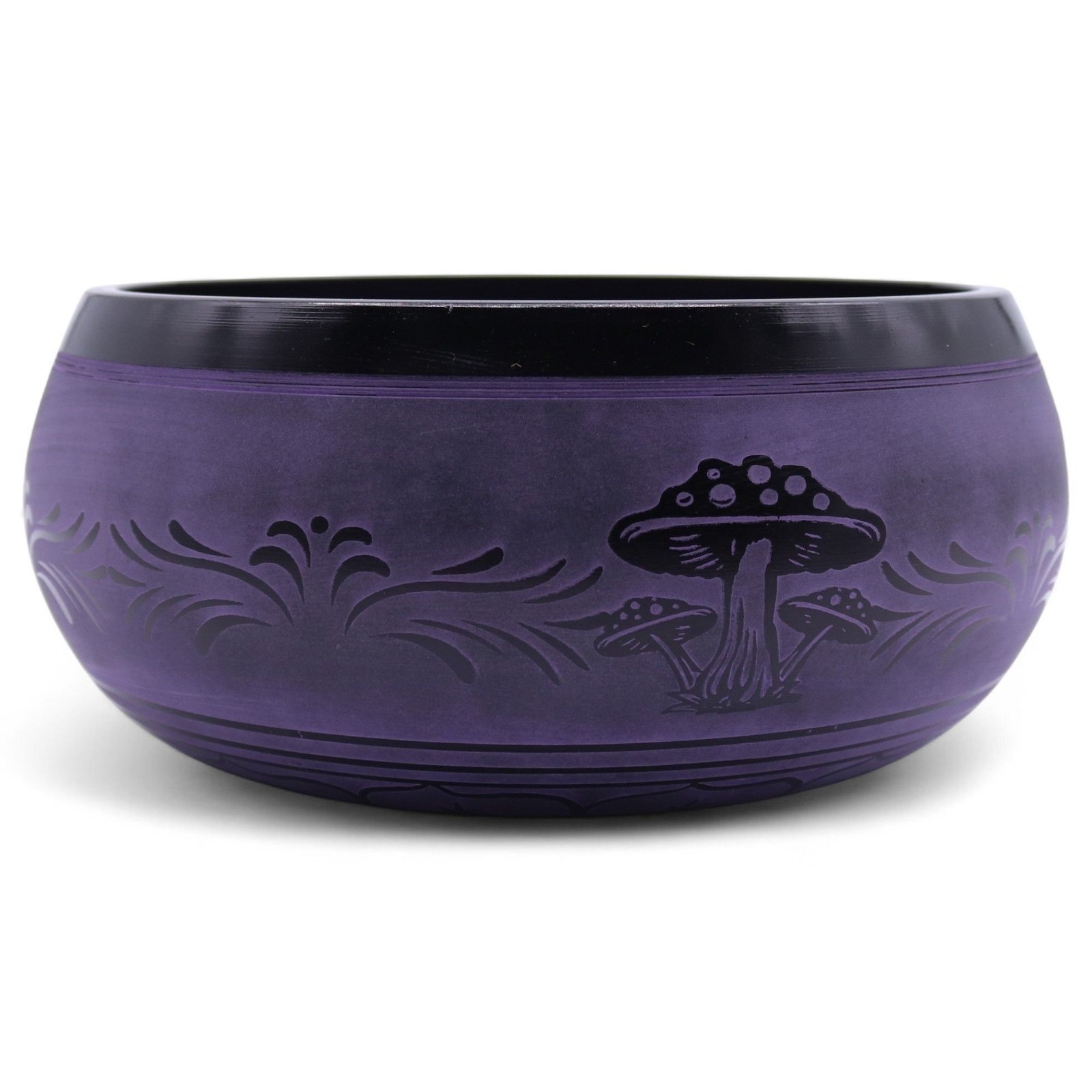 Extra Loud - Mushroom Singing Bowl - Purple Haze (23x10.5cm, 1.3kg) 7 Extra Loud - Mushroom Singing Bowl - Purple Haze (23x10.5cm, 1.3kg) - Image 7