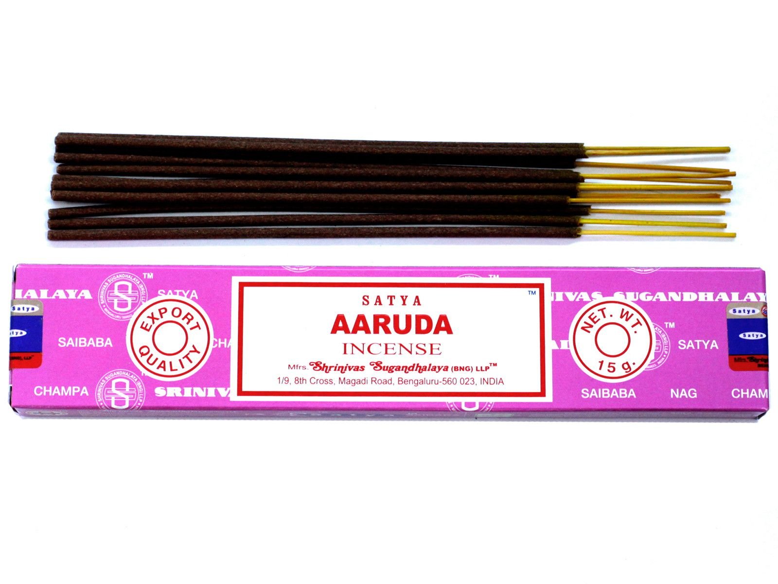 Satya Aaruda Incense Sticks 15G 1 satya aaruda incense sticks 15g