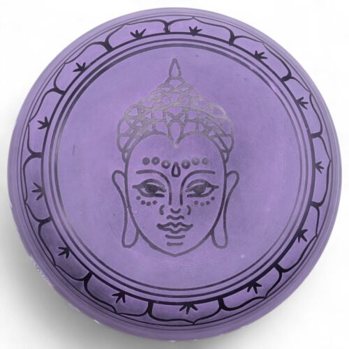 Home 2026 36 Extra Loud - Mushroom Singing Bowl - Purple Haze (23x10.5cm, 1.3kg)