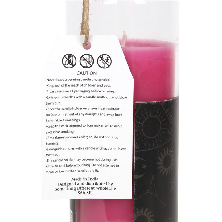 Floral 'Friendship' Spell Tube Candle 2 floral 'friendship' spell tube candle - image 2