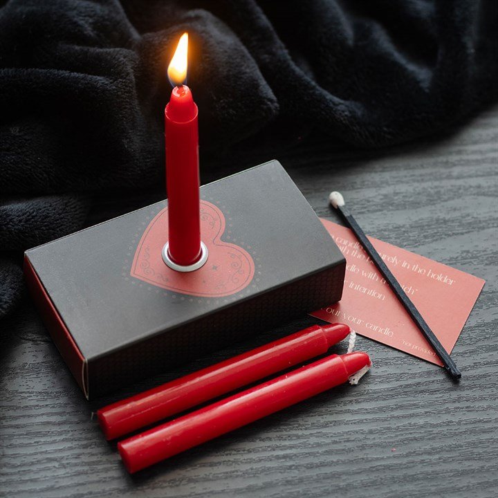 Set Of 3 Love Spell Candles In A Box 2 set of 3 love spell candles in a box - image 2