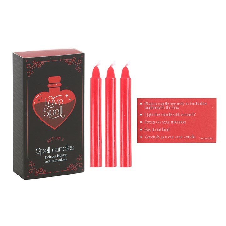 Set Of 3 Love Spell Candles In A Box 3 set of 3 love spell candles in a box - image 3