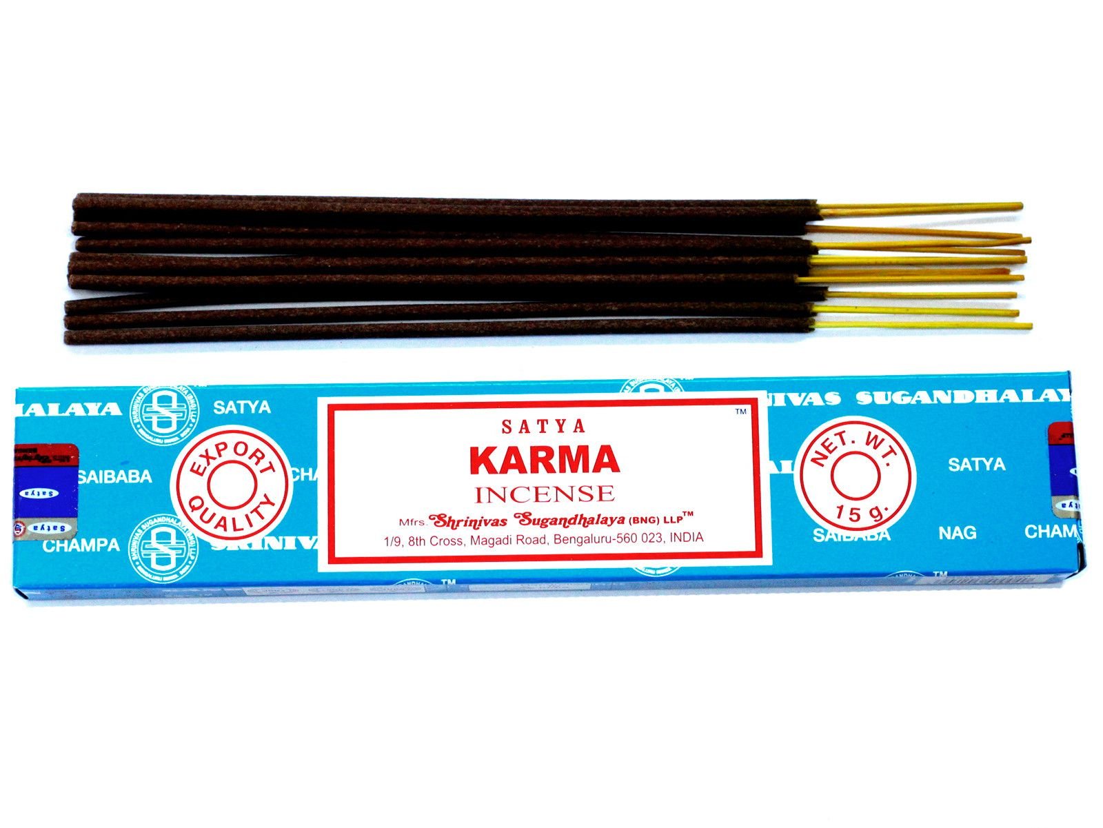 Satya Incense 15Gm - Karma 1 satya incense 15gm - karma