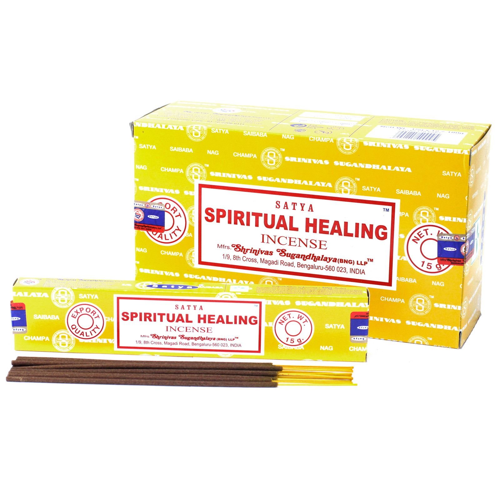 Satya Incense 15Gm - Spiritual Healing 2 satya incense 15gm - spiritual healing - image 2