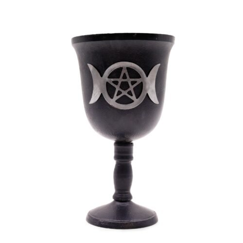Home 2026 22 Iron Ritual Goblet - Triple Moon - 20x11cm