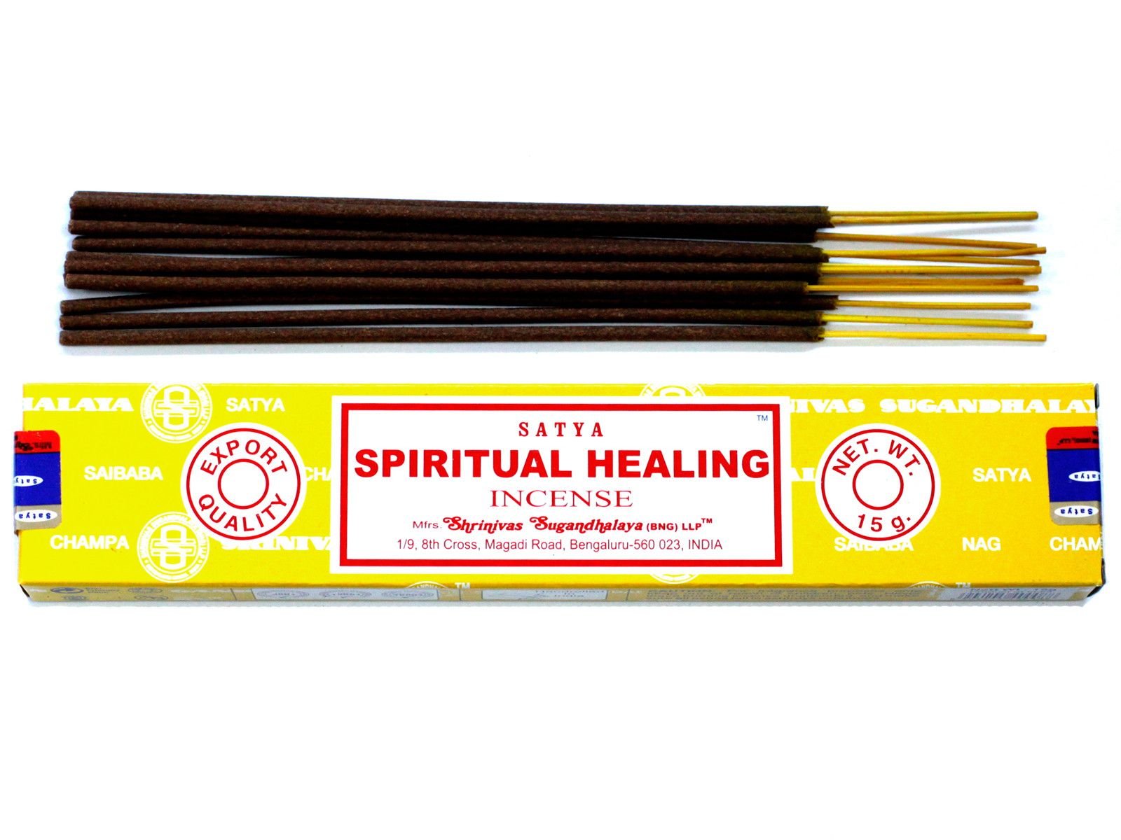 Satya Incense 15Gm - Spiritual Healing 1 satya incense 15gm - spiritual healing