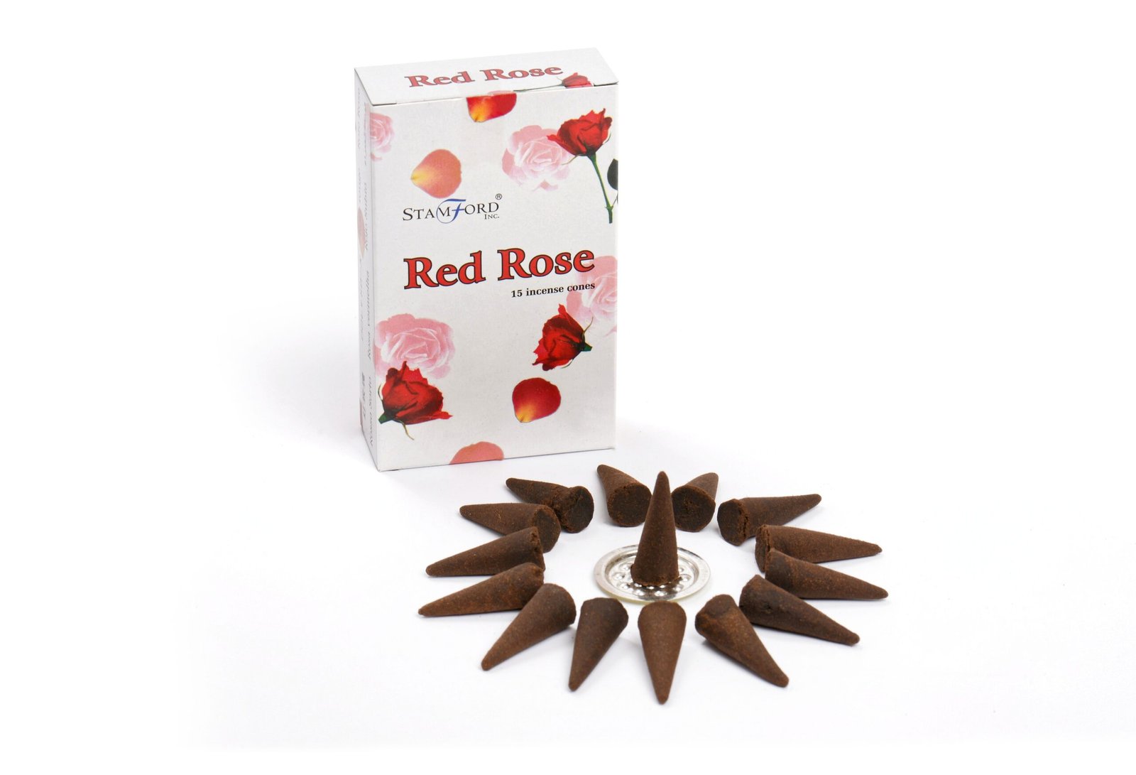 Red Rose Cones 3 red rose cones - image 3