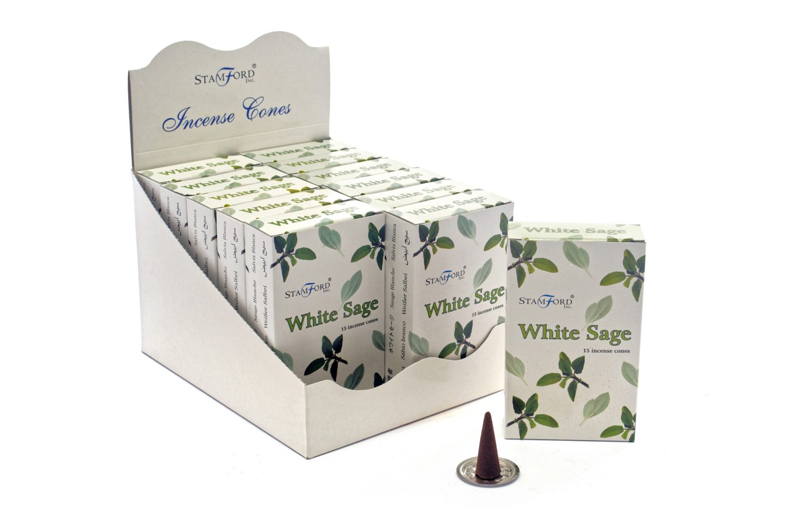 White Sage Cones 1 white sage cones