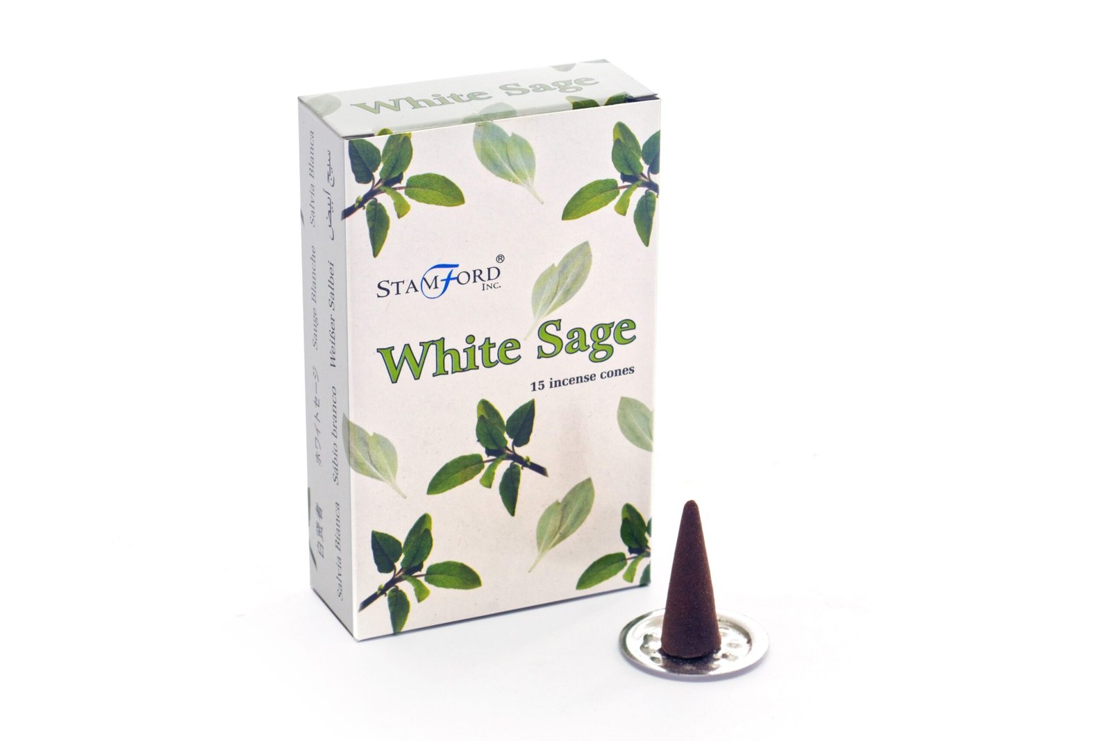 White Sage Cones 2 white sage cones - image 2