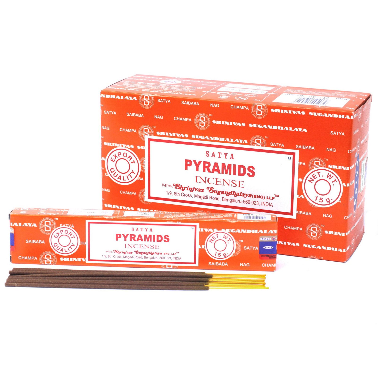 Satya Incense 15Gm - Pyramid 2 satya incense 15gm - pyramid - image 2