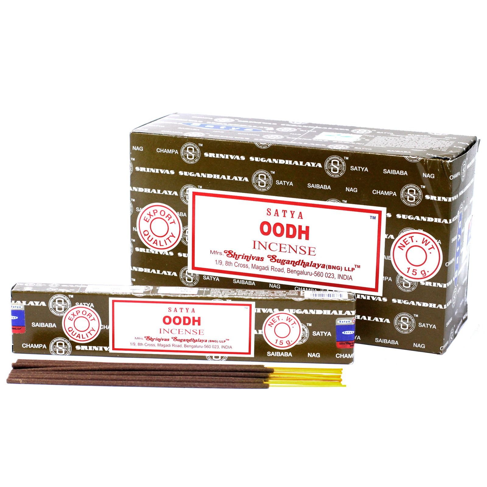 Satya Incense 15Gm - Oodh 2 satya incense 15gm - oodh - image 2