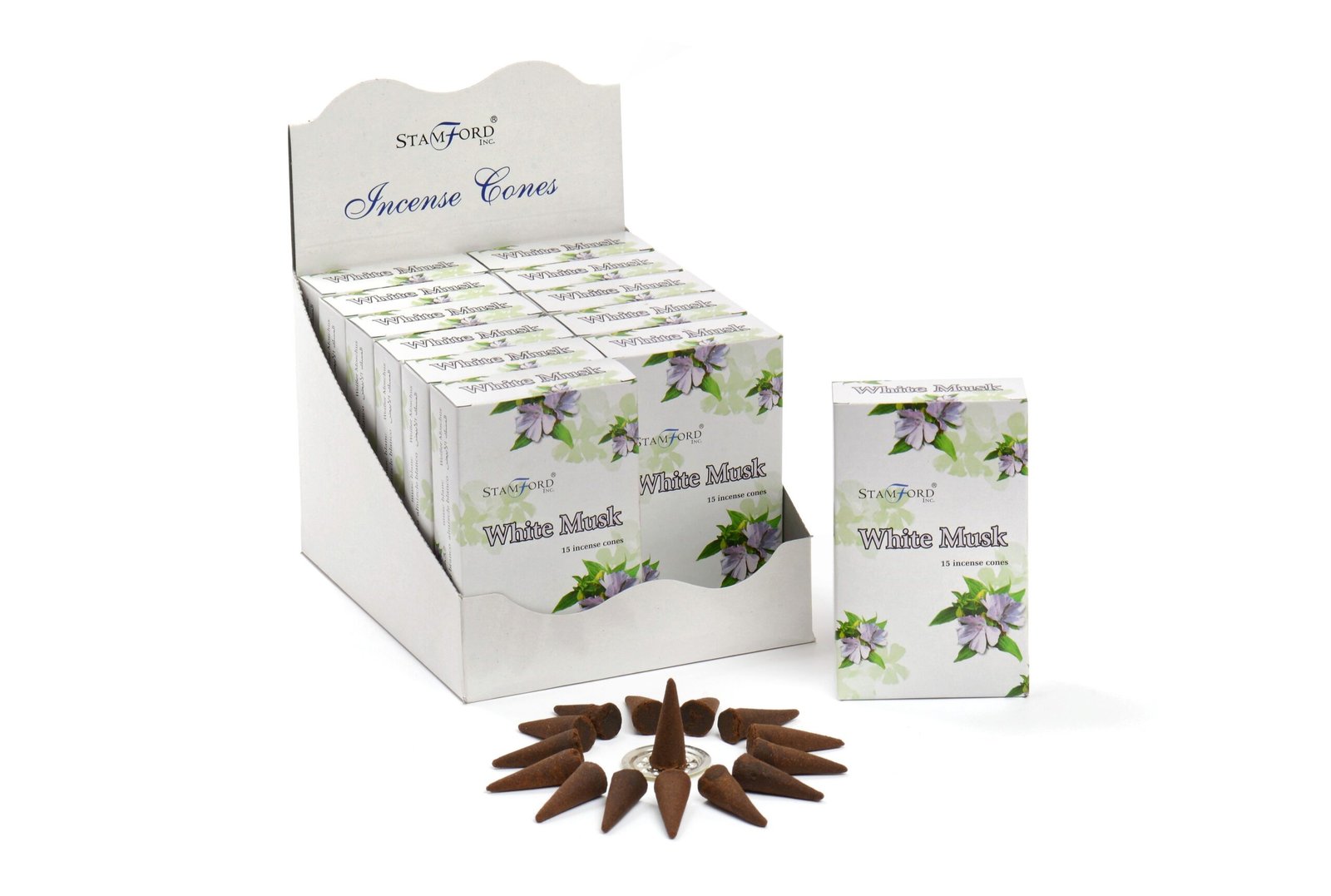 White Musk Cones 2 white musk cones - image 2