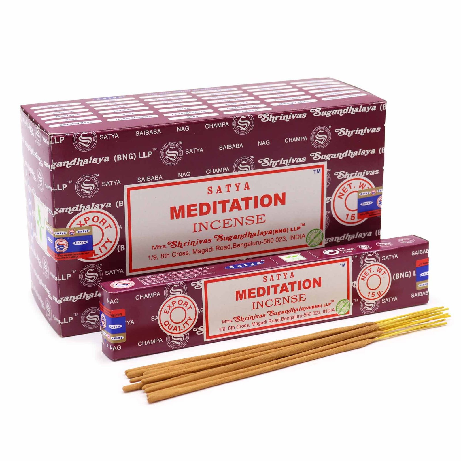 Satya Incense 15Gm - Meditation 3 satya incense 15gm - meditation - image 3