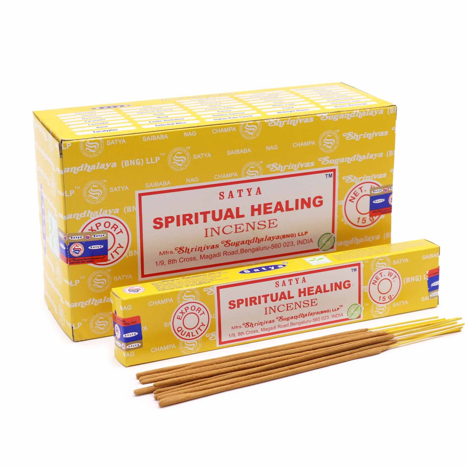 Satya Incense 15Gm - Spiritual Healing 3 satya incense 15gm - spiritual healing - image 3