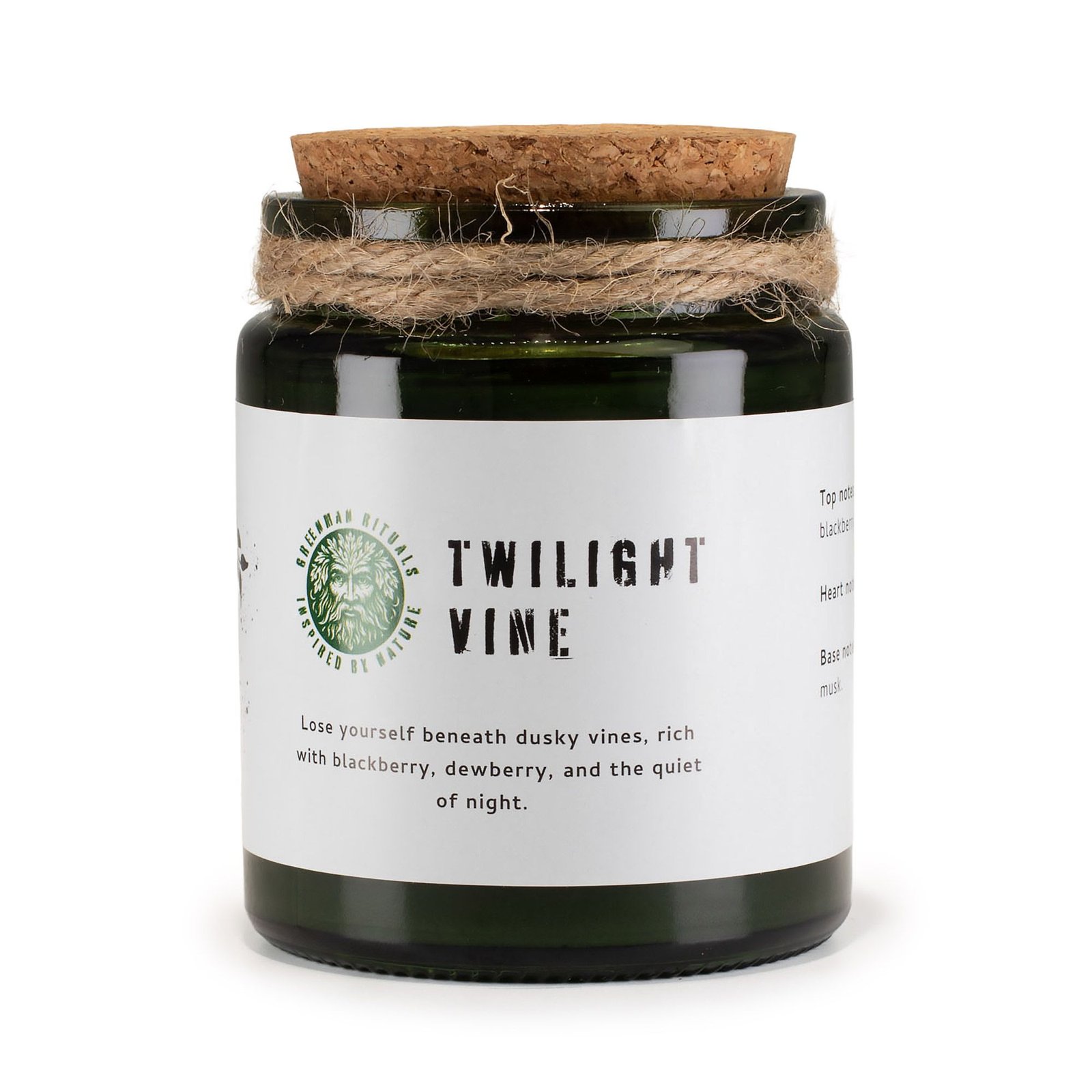 Greenman Woodwick Soy Candle - Twilight Vine 7 greenman woodwick soy candle - twilight vine - image 7