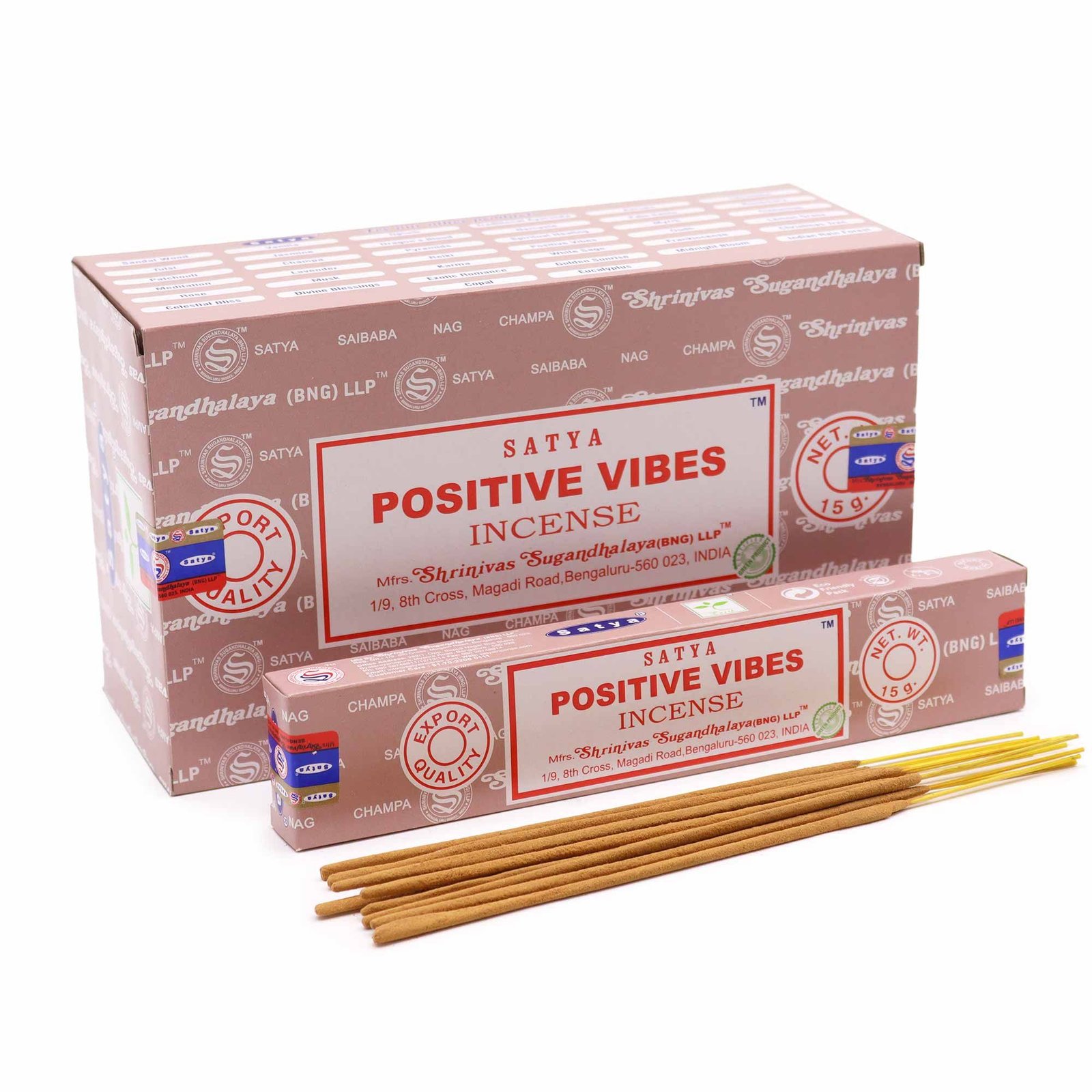 Satya Incense 15Gm - Positive Vibes 3 satya incense 15gm - positive vibes - image 3