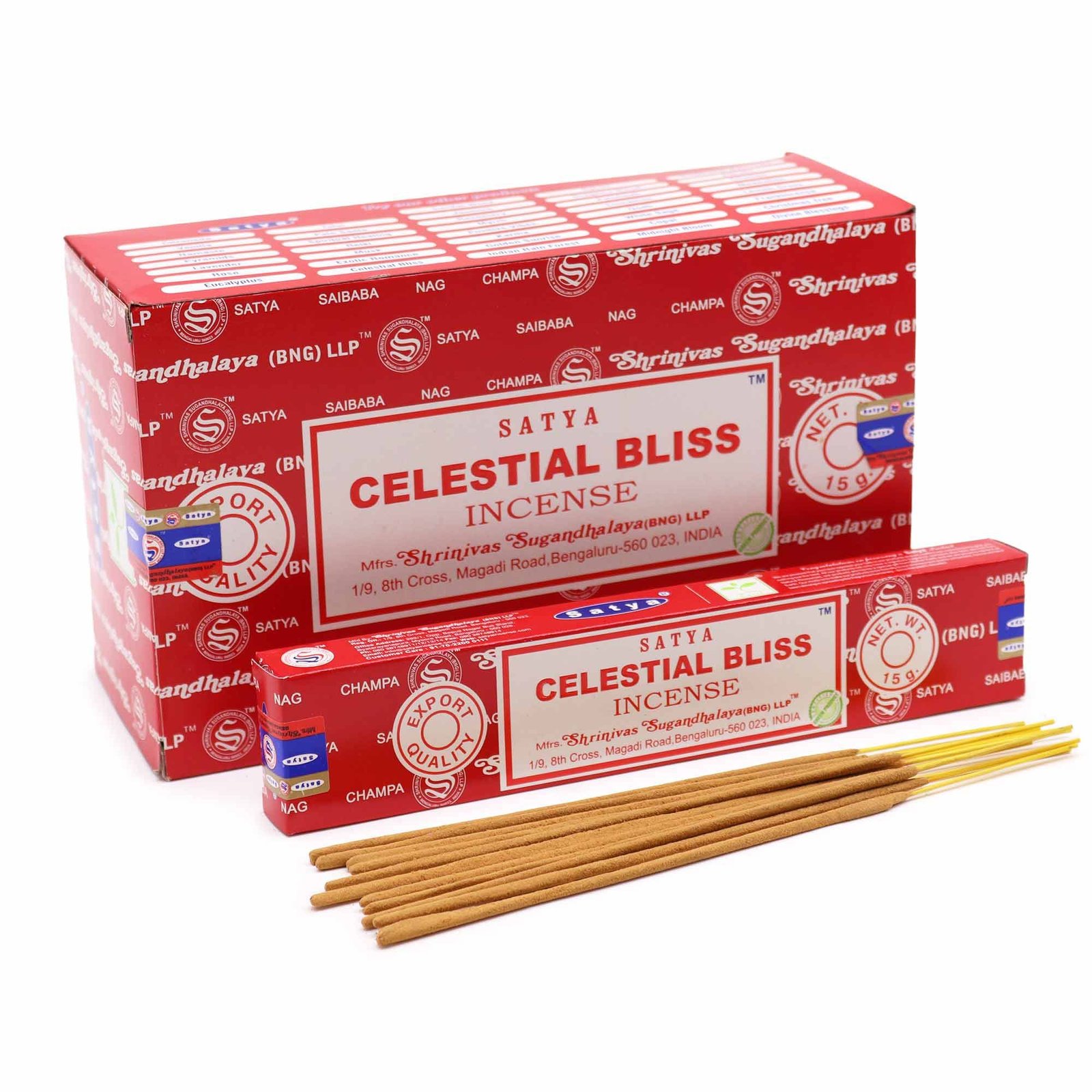 Satya Incense Sticks 15G - Celestial Bliss 2 satya incense sticks 15g - celestial bliss - image 2