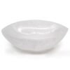 Selenite Eye Bowl 15cm | Mystic Grove Selenite eye bowl 15cm carved by hand natural gypsum translucent third eye altar Mystic Grove UK