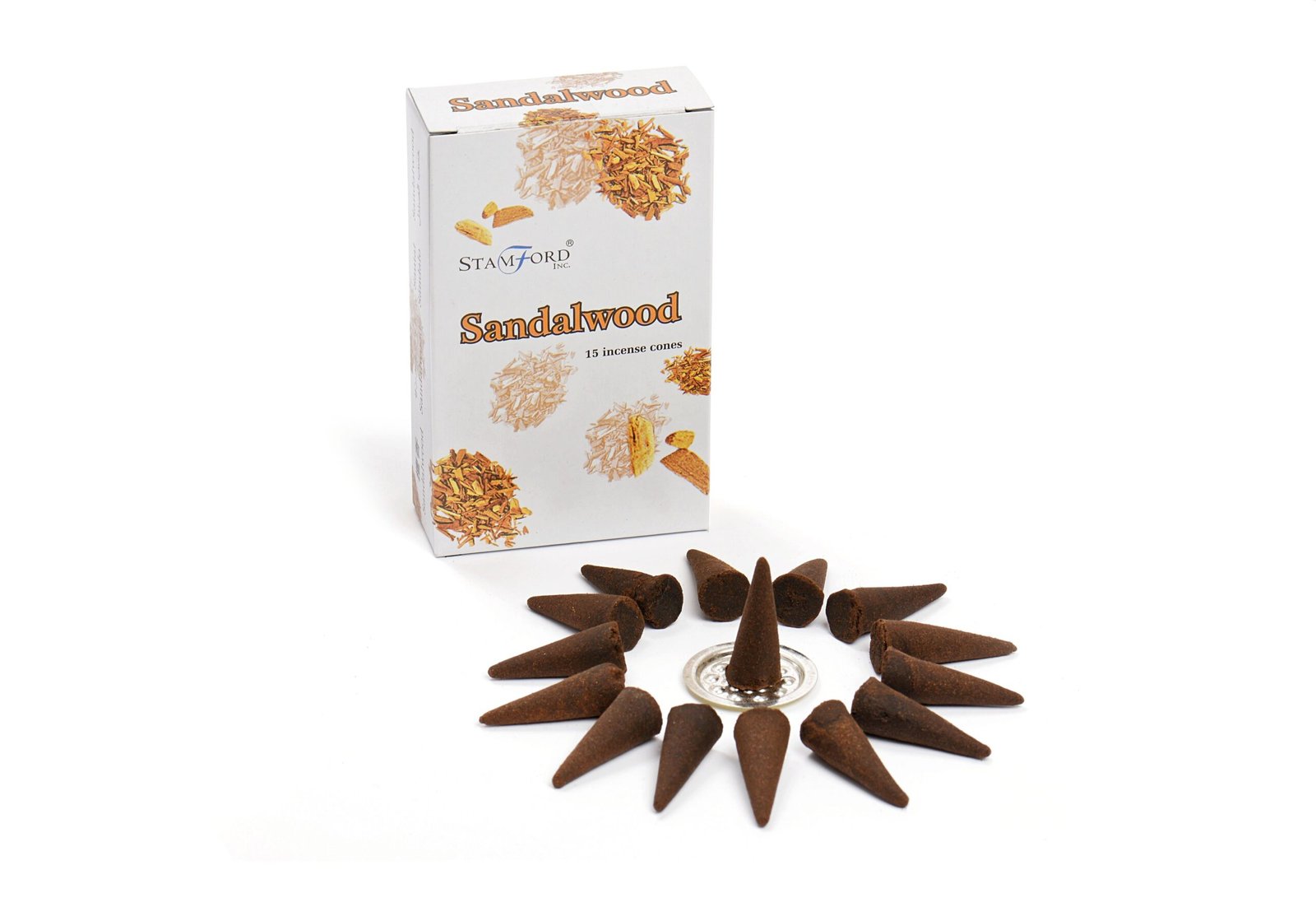 Stamford Sandalwood Incense Cones 3 stamford sandalwood incense cones - image 3