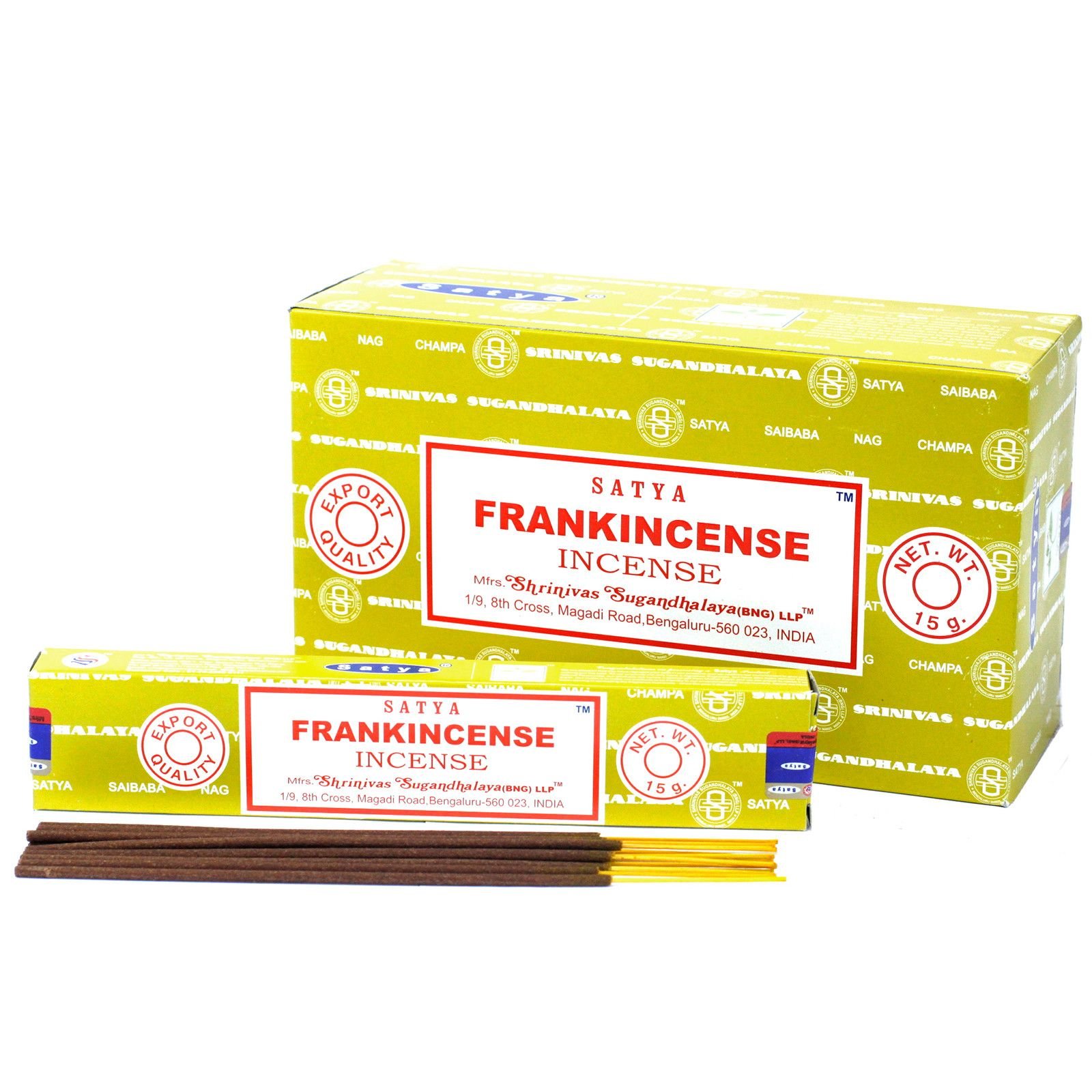 Satya Incense 15Gm - Frankincense 2 satya incense 15gm - frankincense - image 2