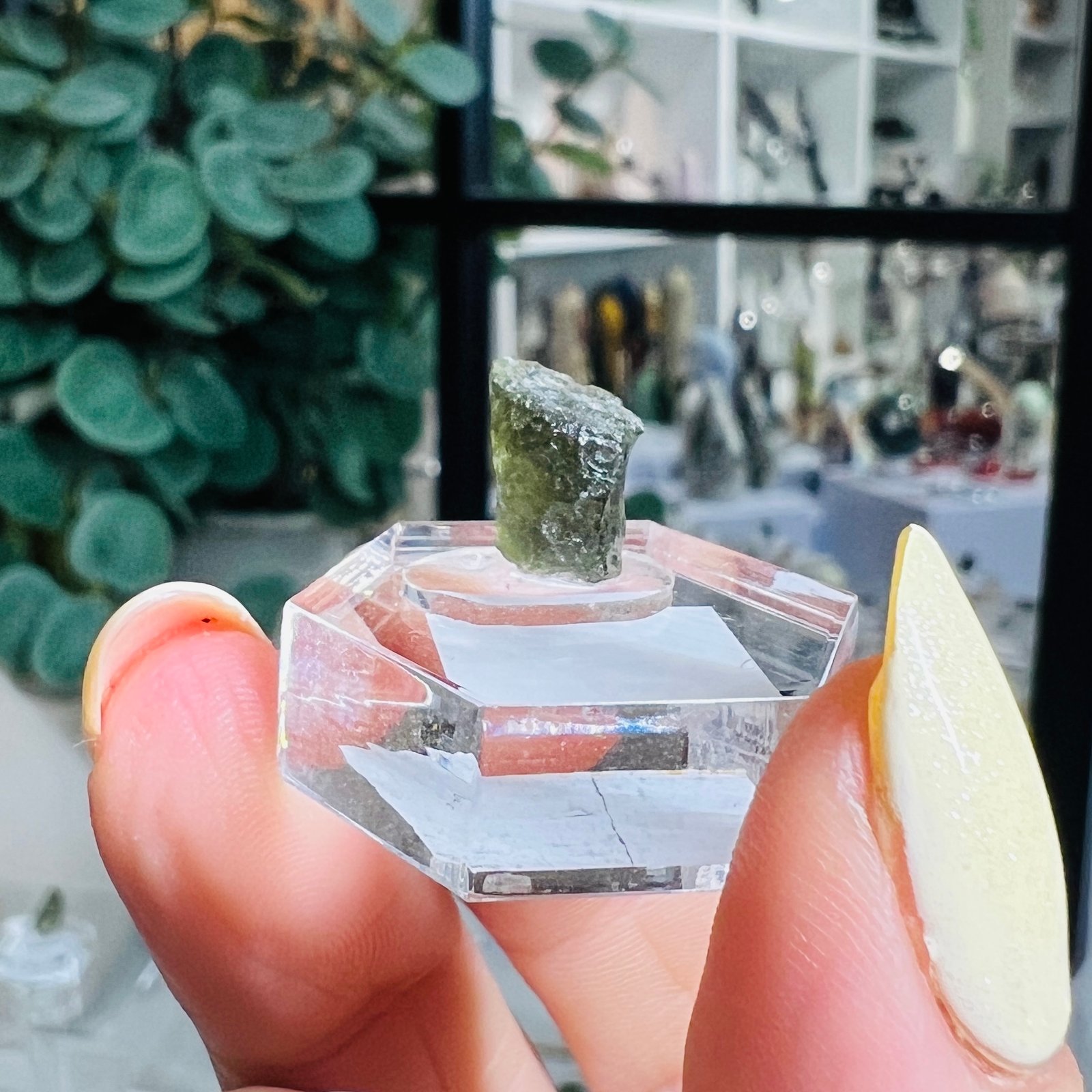 Raw Moldavite Specimen 0.53g Czech Tektite C6 1 Raw Moldavite Specimen 0.53g Czech Tektite | Mystic Grove