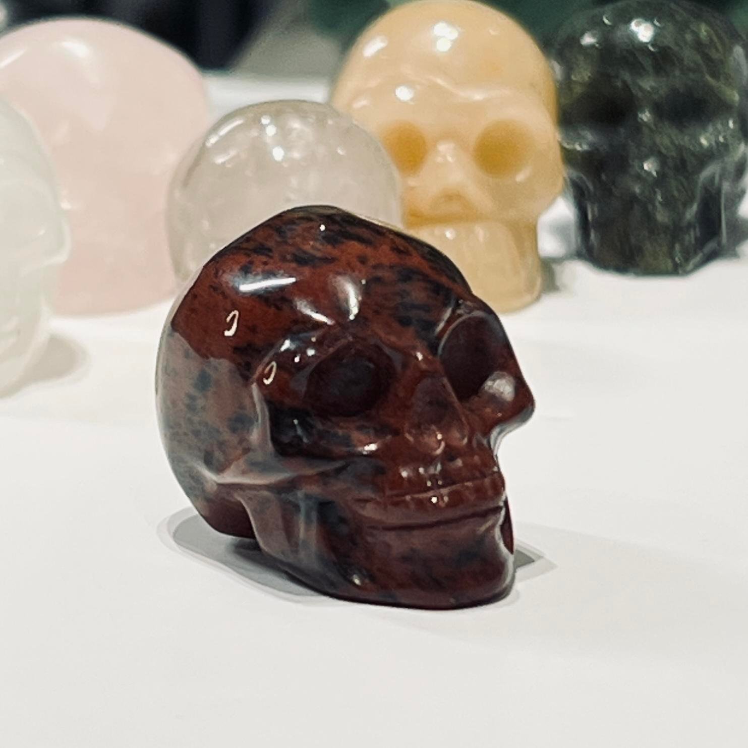 Crystal Skull Carving, Mystic Grove UK