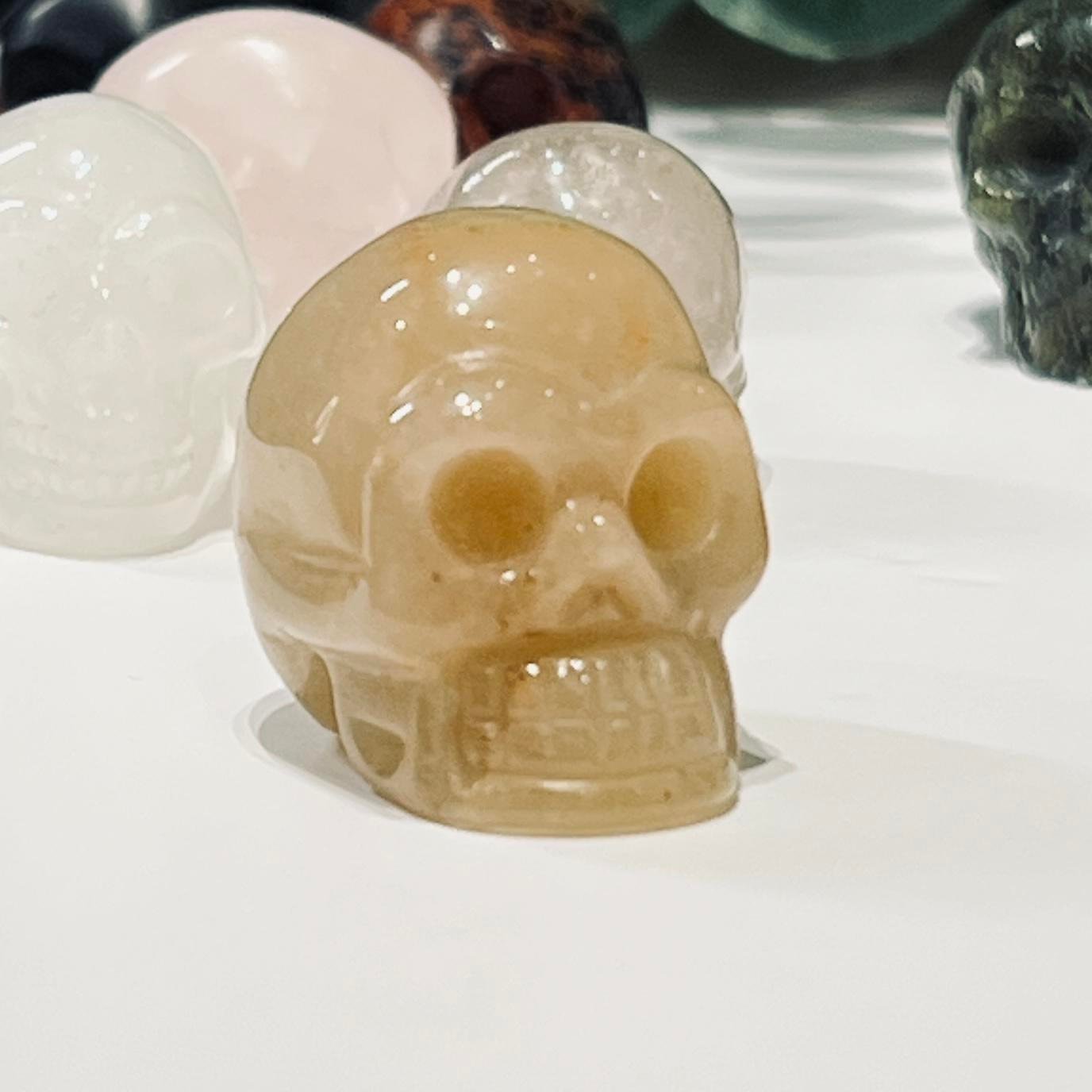 Crystal Skull Carving, Mystic Grove UK