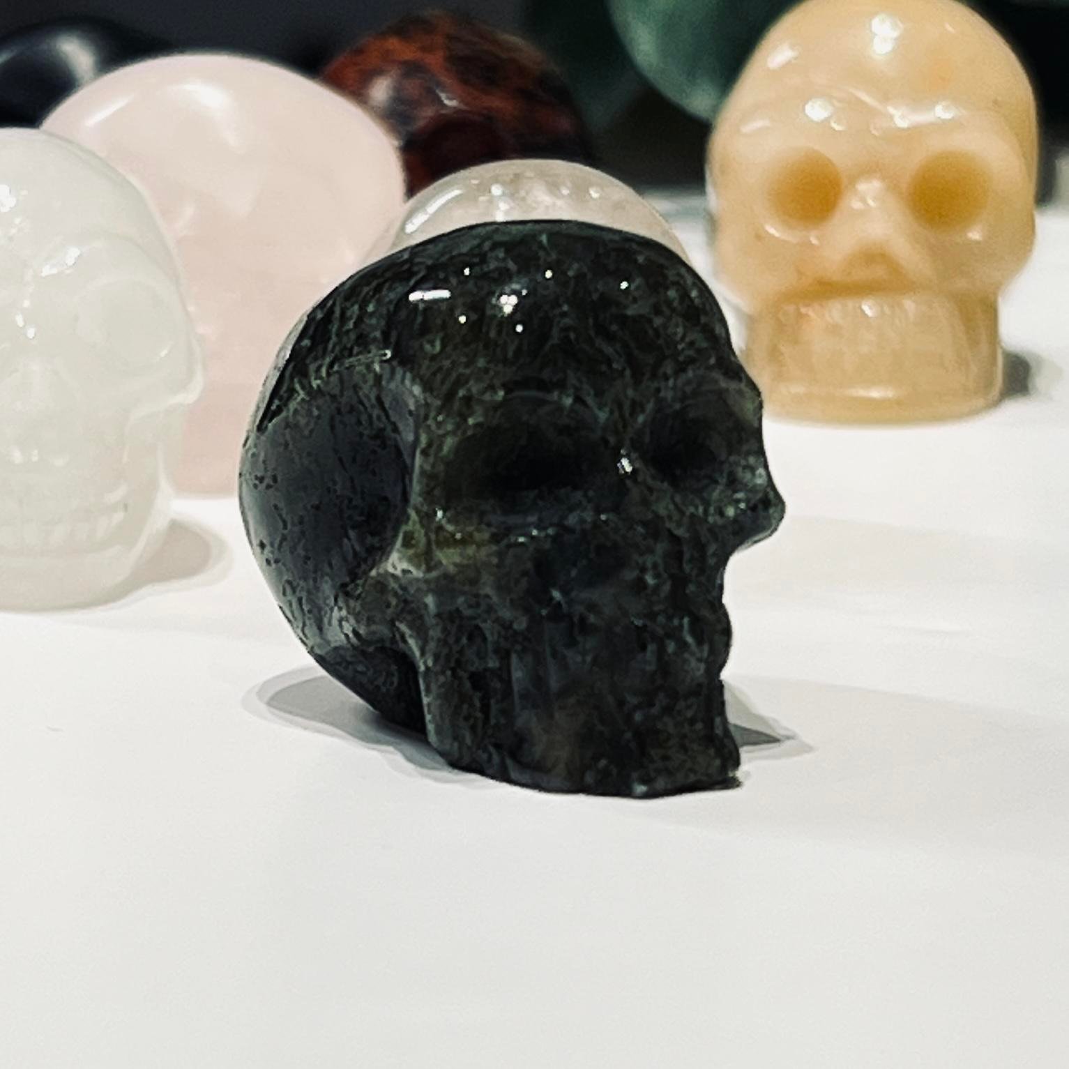 Crystal Skull Carving, Mystic Grove UK