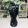 Black Obsidian crystal angel figurine 14cm, piece B Black Obsidian crystal angel figurine 14cm, piece B