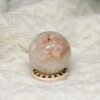 Pink amethyst sphere H