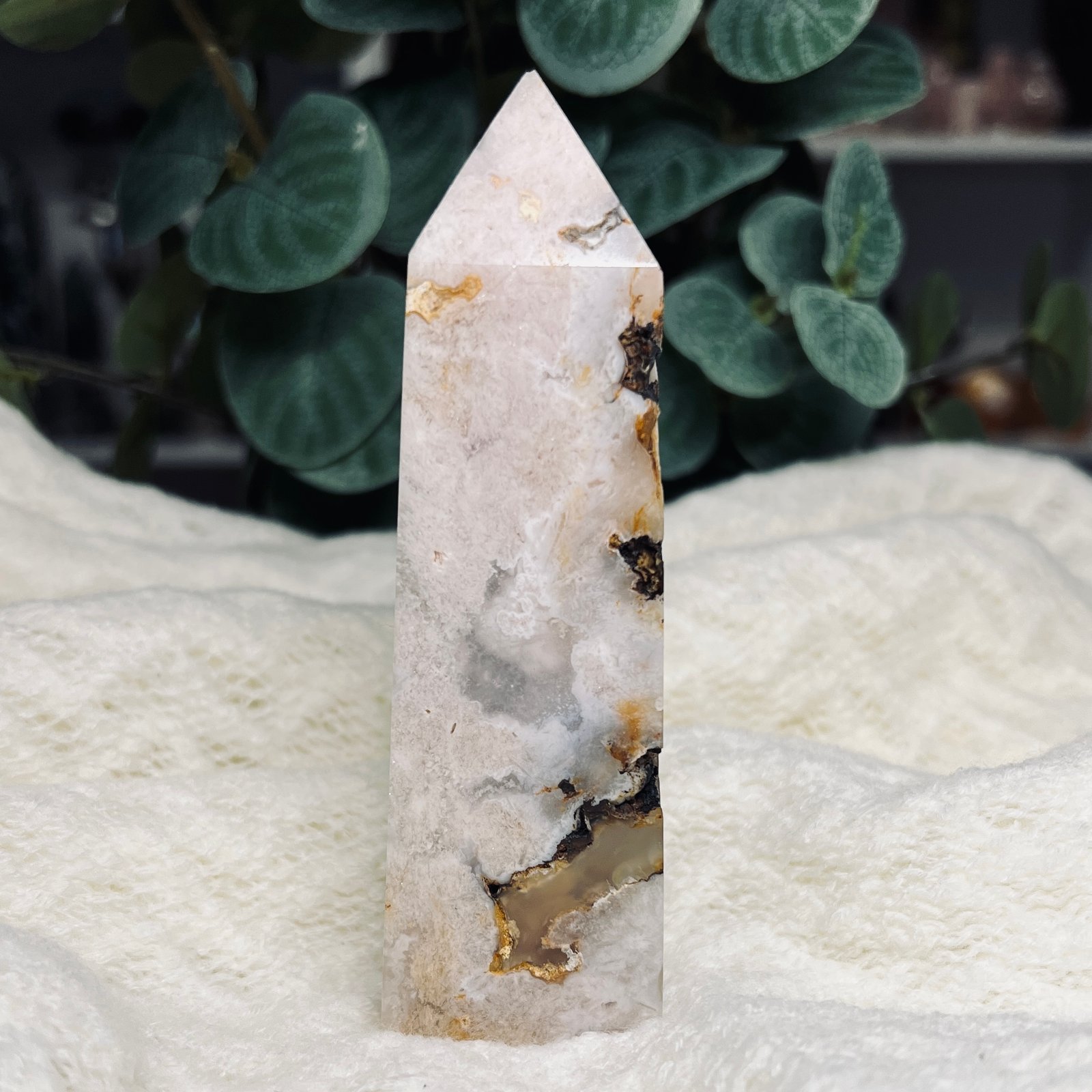 Pink amethyst tower B