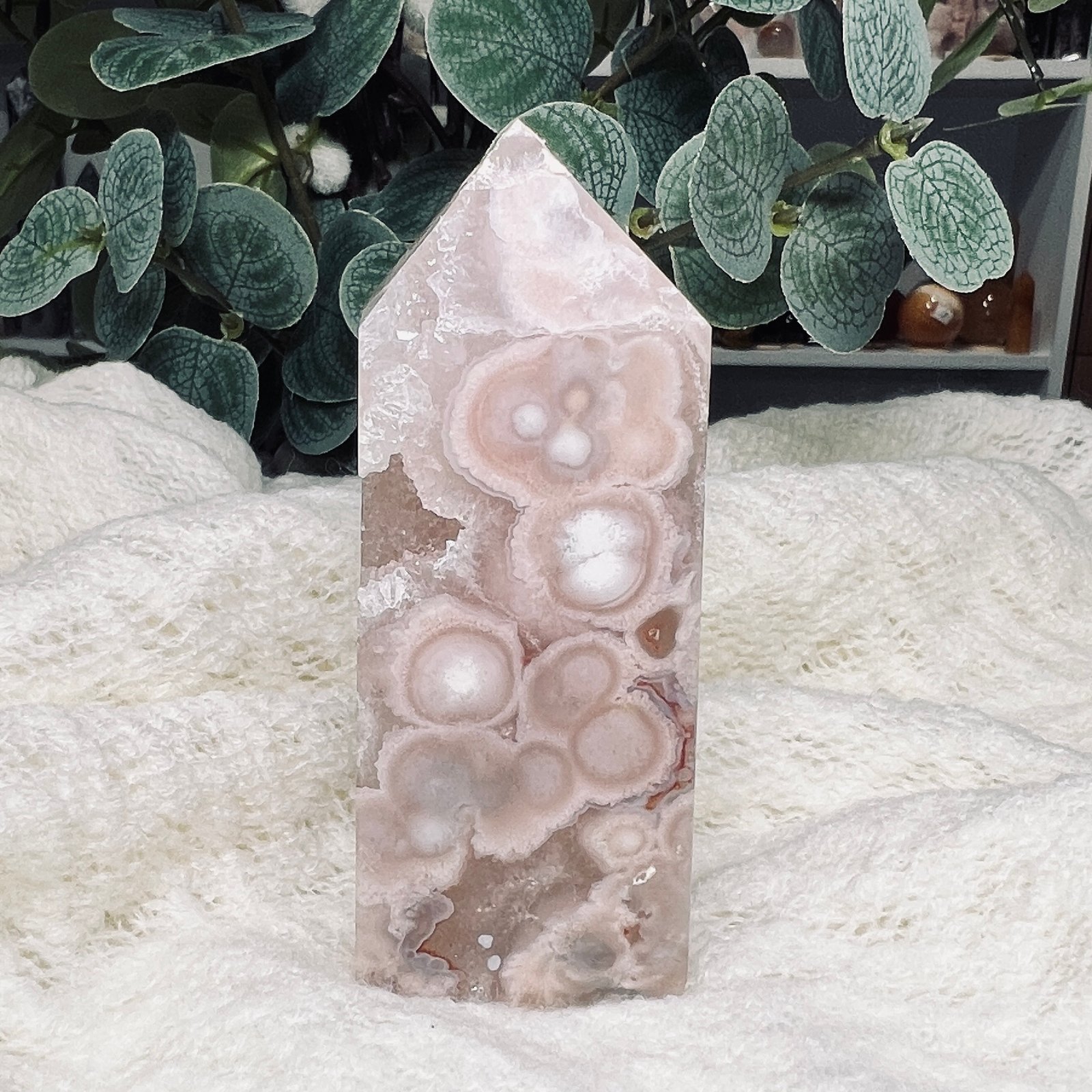 Pink amethyst tower I