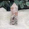Pink amethyst tower J