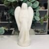 White Calcite crystal angel figurine 14cm White Calcite crystal angel figurine 14cm