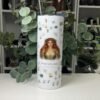 Brigid goddess tumbler front with her portrait