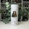 Diana goddess tumbler front with her portrait