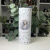 Selene goddess tumbler front with her portrait
