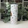 Brigid goddess tumbler 20oz, side view of the pattern