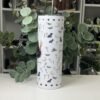 Hecate Goddess Tumbler, 20oz Skinny with Straw Hecate goddess tumbler 20oz, side view of the pattern