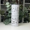 Cailleach goddess tumbler 20oz, back with her name
