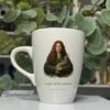 Cerridwen Goddess Mug 13oz Cerridwen goddess mug 13oz, picture side with her portrait and title, Mystic Grove