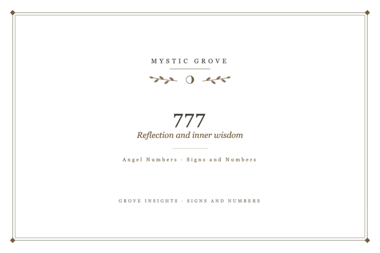 777 Angel Number Meaning: Reflection, Inner Wisdom and Why 777 Is Called Lucky