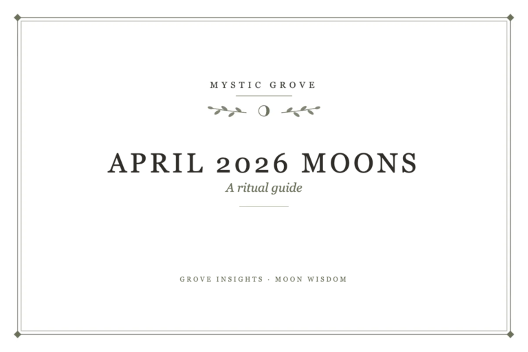 April 2026 Moon Ritual Guide 2 April 2026 Moon Ritual Guide