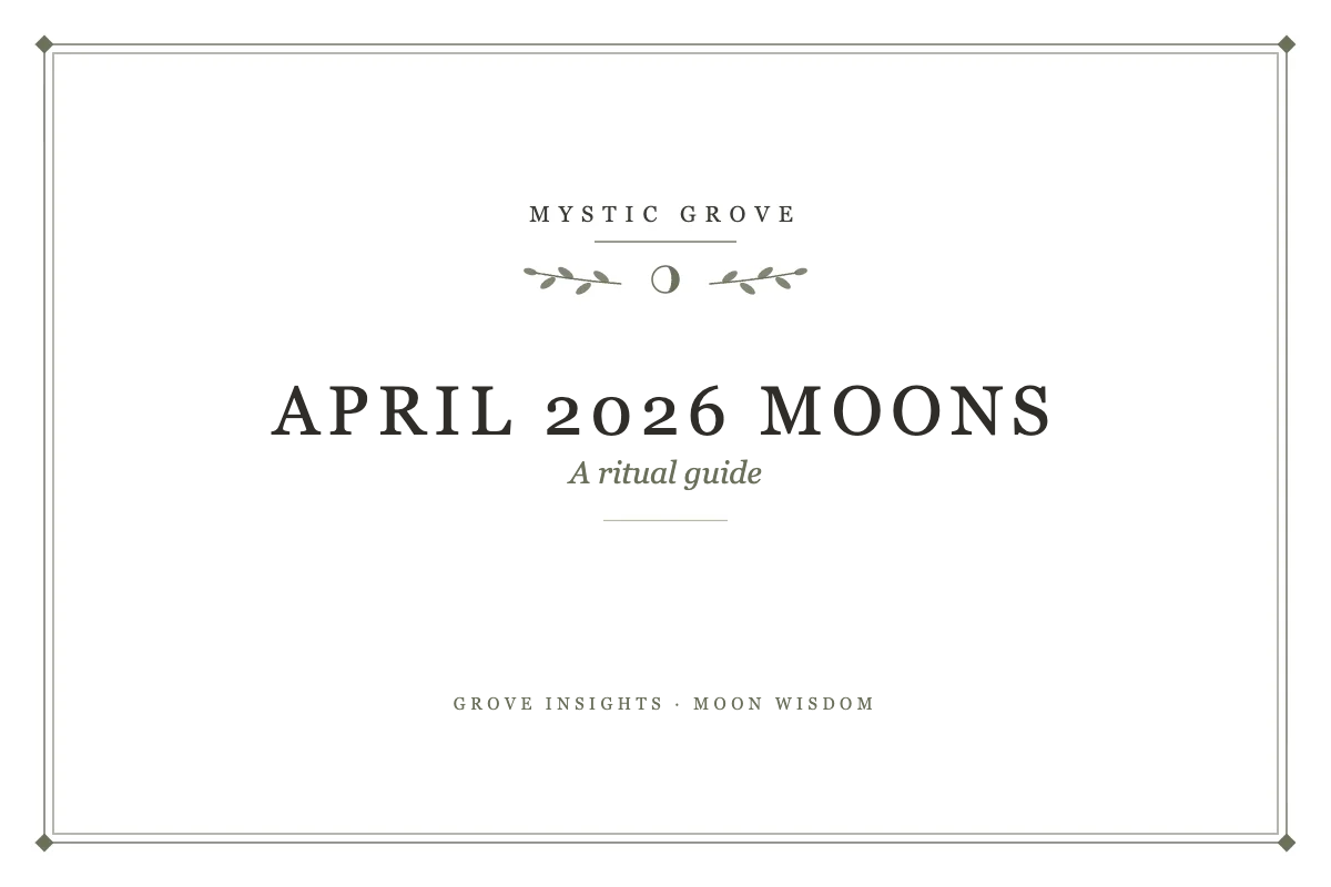 April 2026 Moon Ritual Guide