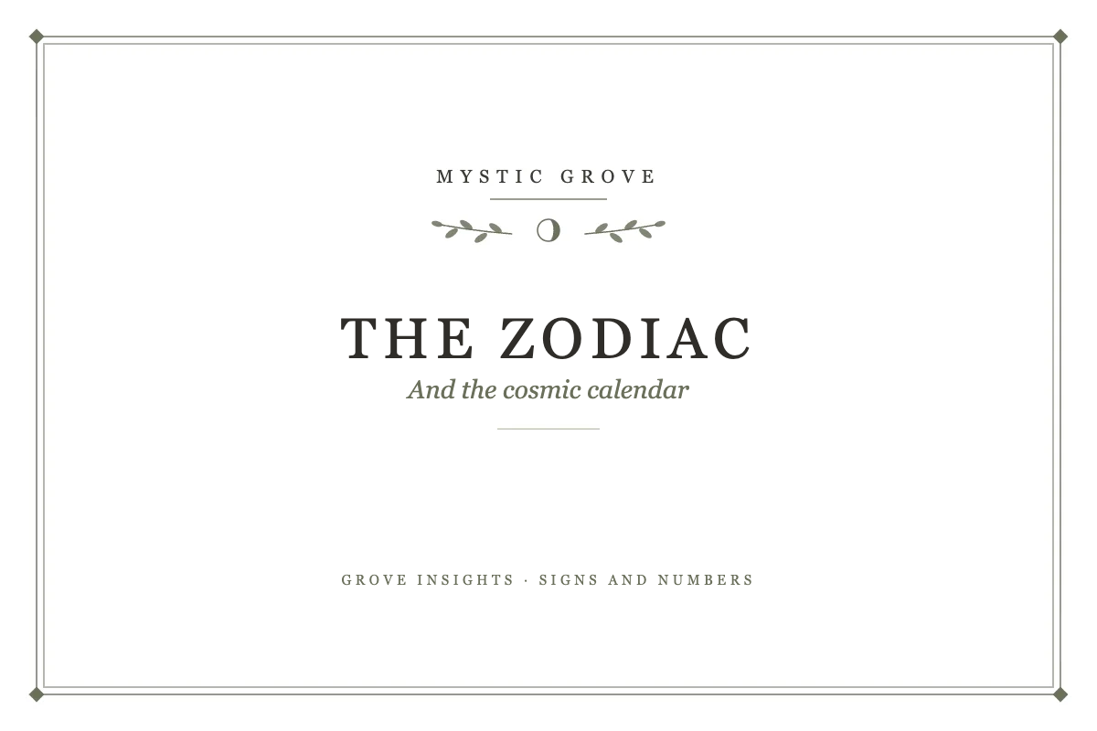 Astrological Zodiac and Cosmic Calendars