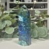 Azurite Malachite Tower 13cm Azurite malachite tower 13cm, deep royal blue azurite with bright green malachite, Mystic Grove UK