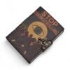 Stop Doomscrolling Leather Notebook 17.8 x 12.7cm